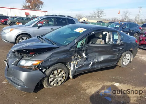 2012 Honda Civic Lx from USA, damaged, VIN 2HGFG3B56CH565158